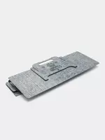 Металлический мангал "Карусель" 54 см (Серебристый) ALIK MAN