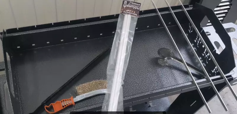 Кованый разборный мангал "Амир" 70 х 30 см