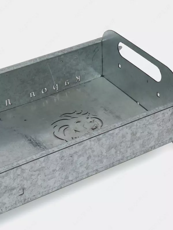 120 000 so'm "Qirol sher" metall panjara 60 sm (kumush)