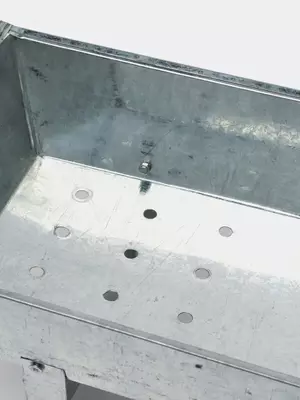 40 000 сум / шт. Металлический мини - мангал 45 см (Эконом) Серебристый