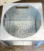 Металлическая разборная печь (Серебристая) - 408 000 сум