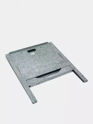 Металлическая разборная печь (Серебристая) ALIK MAN