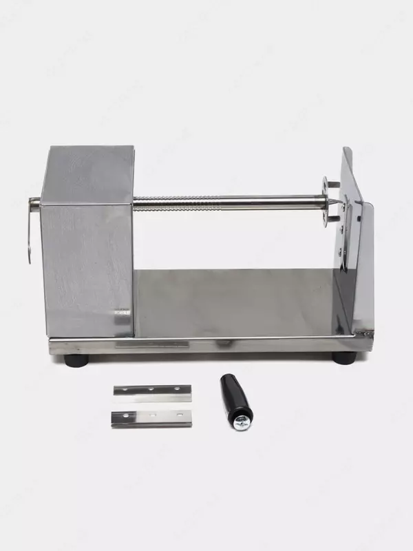 Ручная картофелерезка "Спиралька" (Серебристая)