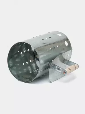 100 000 сум / шт. Металлическая топка-мангал для розжига угля (Серебристая) Кружка