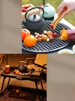 барбекю на столе