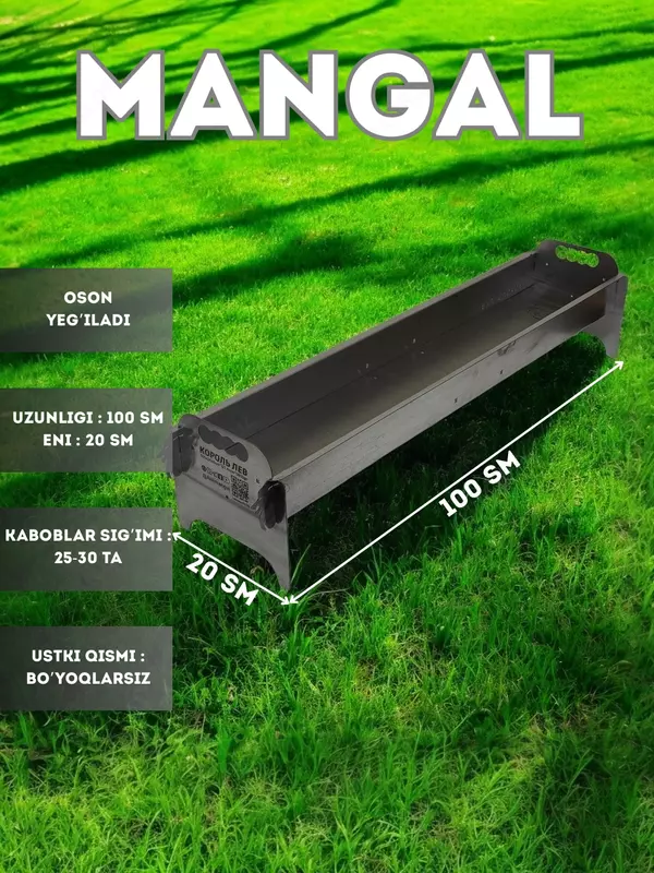 ALIKMAN Qirol Sher 100 sm mangal