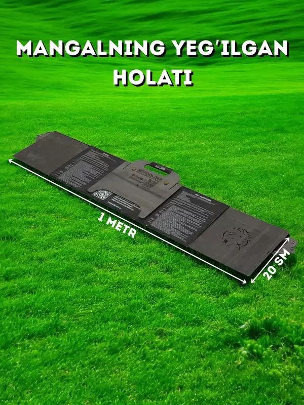 ALIKMAN Qirol Sher 100 sm mangal