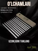 Ali-dana alyumin sixlari 40-50-60 sm. - 199 000 so'm