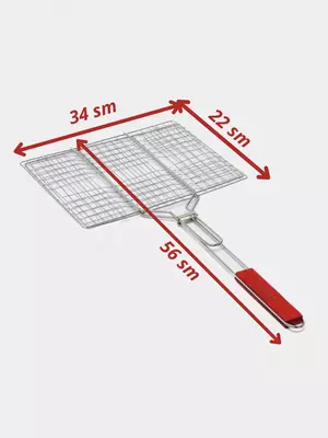 Барбекю-решётка с ручкой