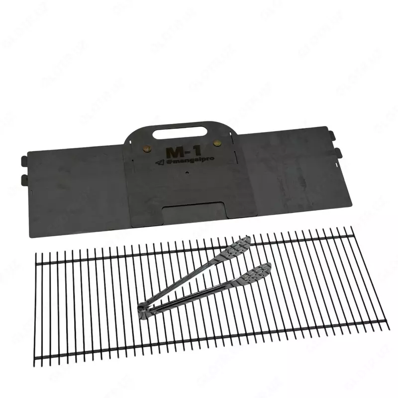 Мангал складной 60*20 см, с аксессуарами М-1