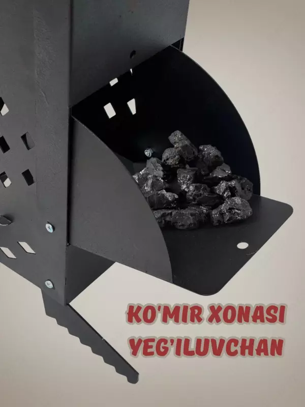 qulay va olib yuriladigan o‘choq