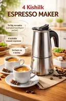 Кофеварка цвет Сталь