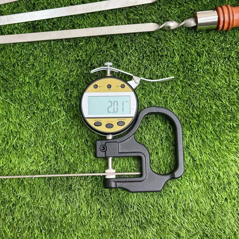 Чехол из кожи (подарочный) для шампуров с ручкой