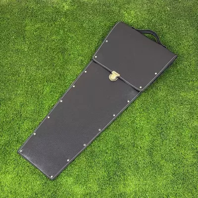 Чехол из кожи (подарочный) для шампуров с ручкой