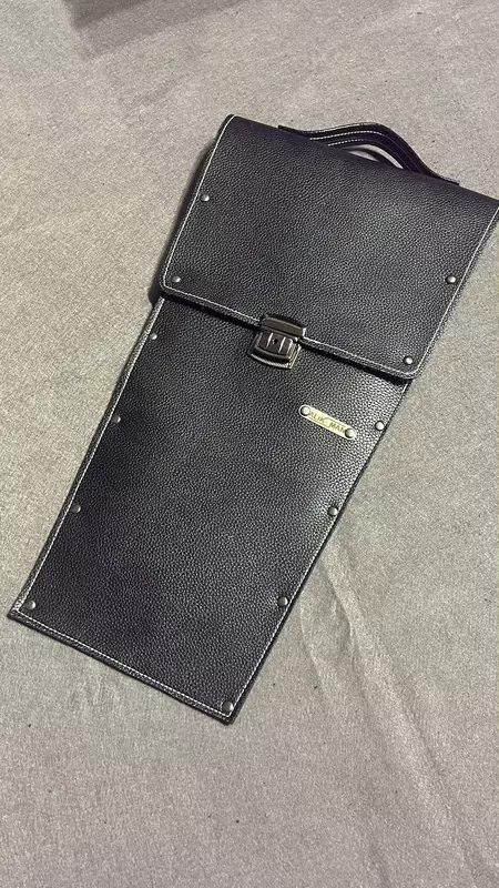 Чехол из кожи (подарочный) для шампуров с ручкой