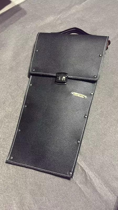 Чехол из кожи (подарочный) для шампуров с ручкой