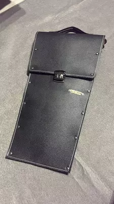 Чехол из кожи (подарочный) для шампуров с ручкой