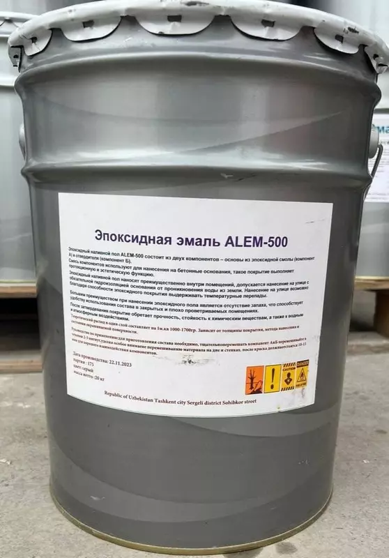 Alem-500 epoksi emal