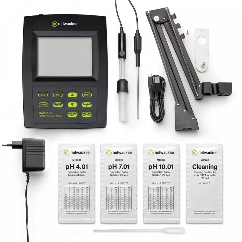 MW151 MAX лабораторный pH метр с функцией измерения ОВП и температуры - 7 656 467.2 сум