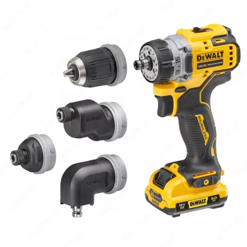 Дрель-шуруповерт аккумуляторная DeWALT DCD 703 L2T бесщеточная [DCD703L2T-QW]