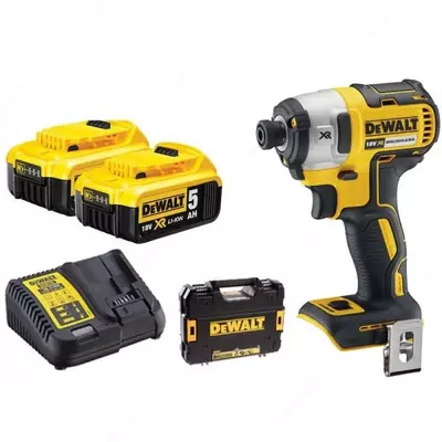 Аккумуляторный бесщеточный импульсный шуруповерт DEWALT DCF887P2