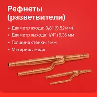 Рефнеты (разветвители) 01