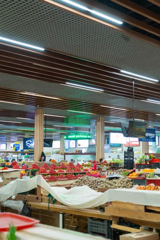 Реечный потолок из алюминия №5