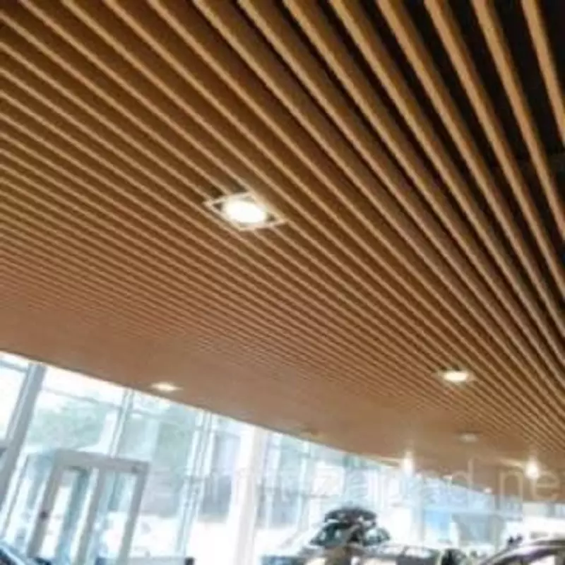 Реечный потолок из алюминия №7 - по запросу