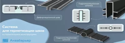 1 100 000 so'm / pogonometr Kengaytirish bo'g'inlari uchun profillar AQUASTOP Aqua bariyer Aquastop