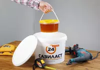 Двухкомпонентный полиуретановый герметик Сазиласт 24 для деформационных швов