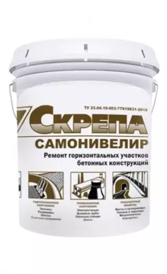 Скрепа Самонивелир для ремонта горизонтальных участков бетонных и железобетонных конструкций различного назначения