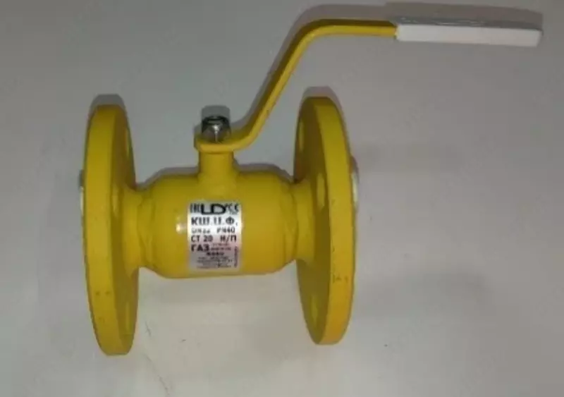 Кран шаровой фланцевый для газа Ду32 PN40 LD PRIDE (Россия)