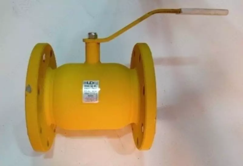 Кран шаровой фланцевый для газа Ду80 PN40 LD PRIDE (Россия)
