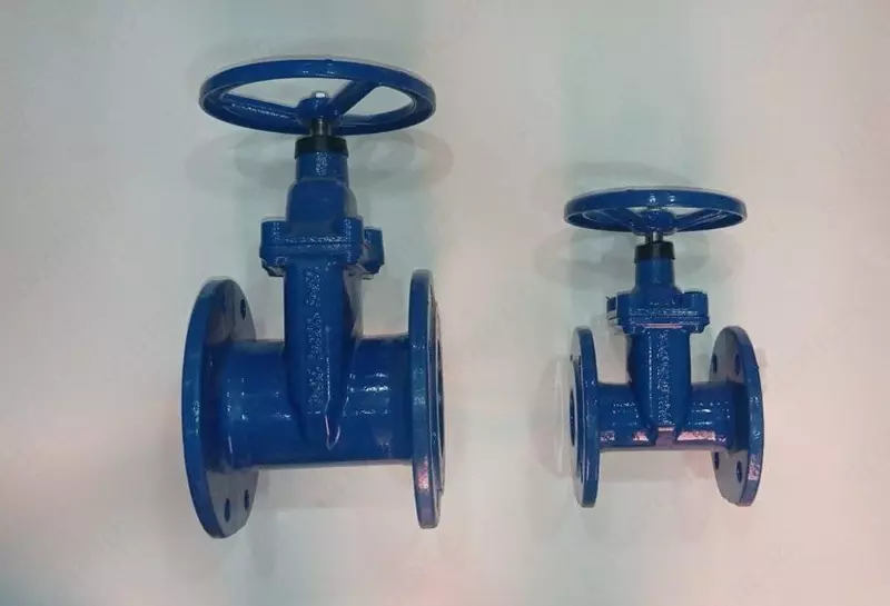 Rezinalangan xanjar va ko'tarilmaydigan poyasi bo'lgan quyma temir eshikli valf 30ch39r DN150 - 935 597 so'm