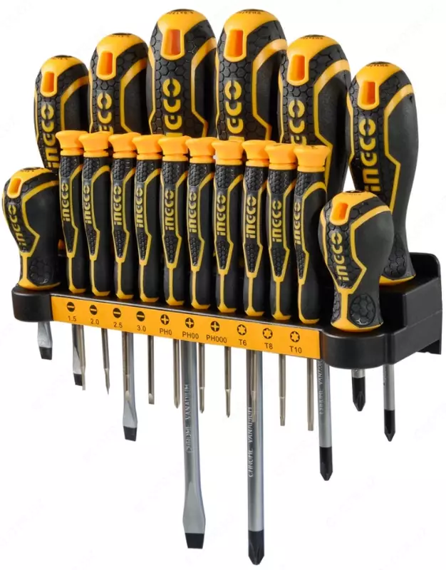 Универсальный набор отверток 18 шт INGCO HKSD1828