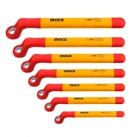 Набор диэлектрических накидных ключей 7 шт. INGCO HKISPA0702 INDUSTRIAL