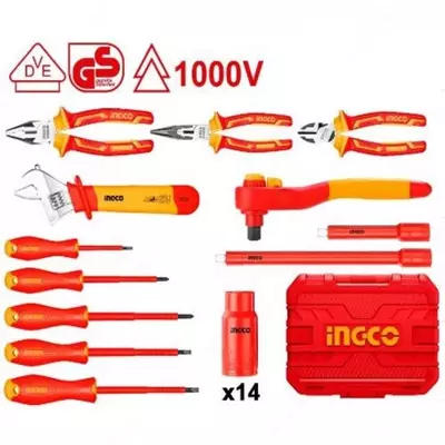 Набор диэлектрического инструмента 26 шт. INGCO HKITH2601