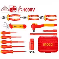 Набор диэлектрического инструмента 26 шт. INGCO HKITH2601