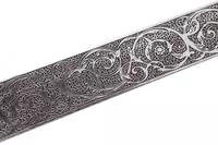 планка декоративная Вензель серебро шоколад - по запросу