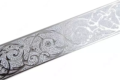 планка декоративная Вензель серебро белый - Цена по запросу