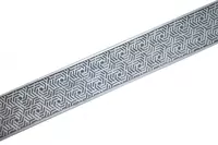 планка декоративная Арабеска серебро графит - по запросу