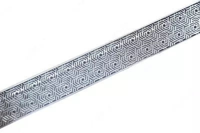 планка декоративная Арабеска серебро черный - Цена по запросу