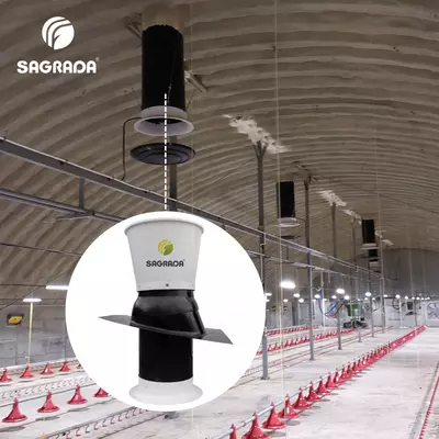 Вытяжные вентиляционные шахты для птичников