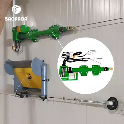 Parrandachilik fermalari uchun chiziqli servo drayv (aktuator)