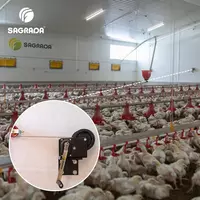 Настенная лебедка на 1133 кг для птицеводства