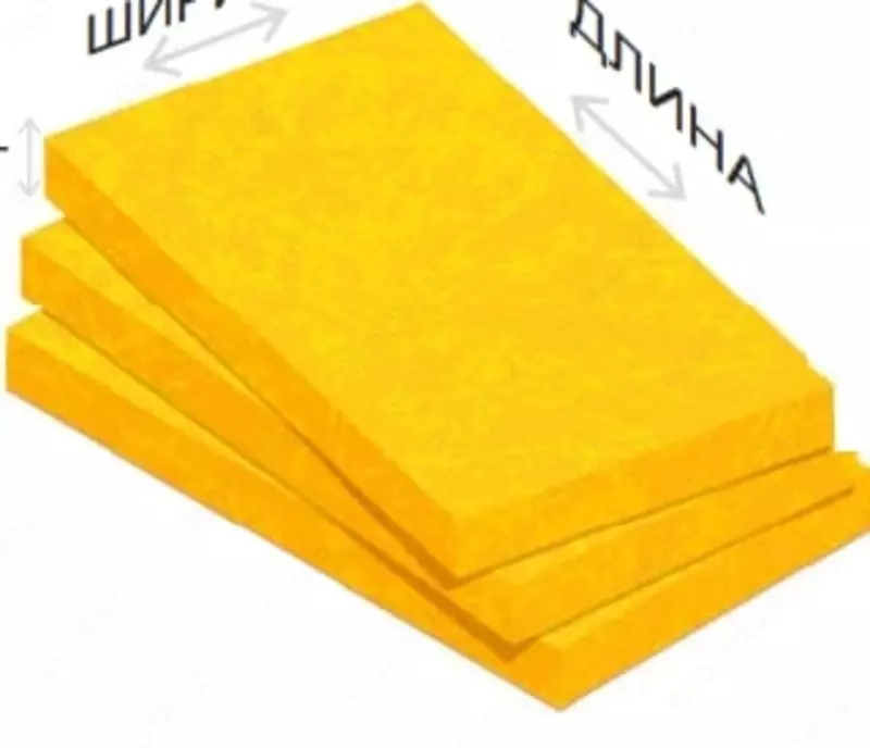 Утеплитель "Basalt Wool Facade Luxe" (1200 х 600 мм) - 19 000 сум