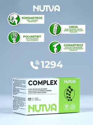 NUTVA COMPLEX preparati Ulgurji va chakana