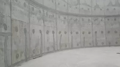 Penetron materiallari bilan qolipni demontaj qilishdan teshikni gidroizolyatsiya qilish OOO PENETRON TASHKENT