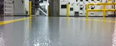 Наливной пол из полиуретановой смеси обеспыливание бетонного пола. Только в розницу