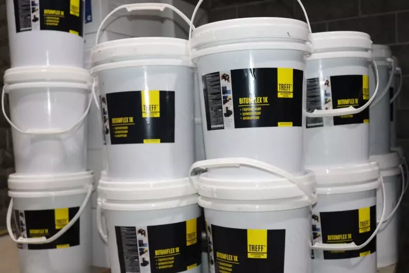 BITUMFLEX 1K Жидкая резина Эмульсия битумно полимерная гидроизоляция TREFF GROUP - от {0} сум